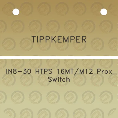 tippkemper-in8-30-htps-16mtm12-prox-switch