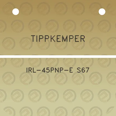 tippkemper-irl-45pnp-e-s67