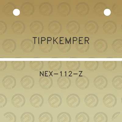 tippkemper-nex-112-z