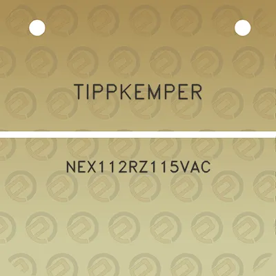 tippkemper-nex112rz115vac