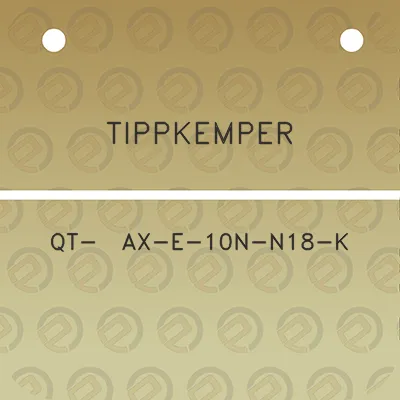 tippkemper-qt-ax-e-10n-n18-k