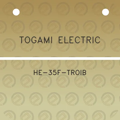 togami-electric-he-35f-troib