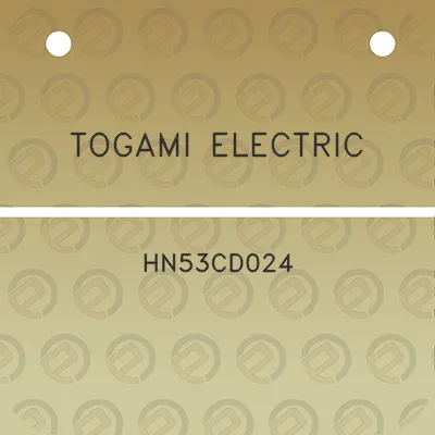 togami-electric-hn53cd024