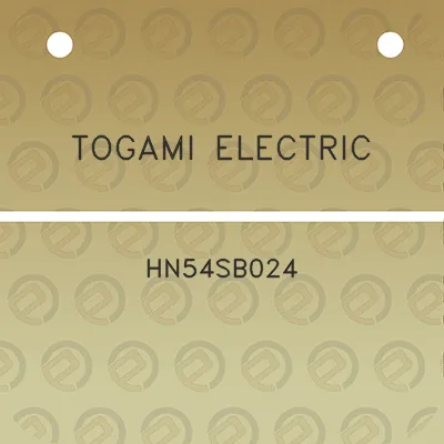 togami-electric-hn54sb024