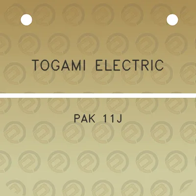 togami-electric-pak-11j