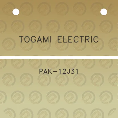 togami-electric-pak-12j31