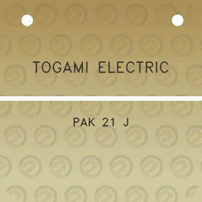 togami-electric-pak-21-j