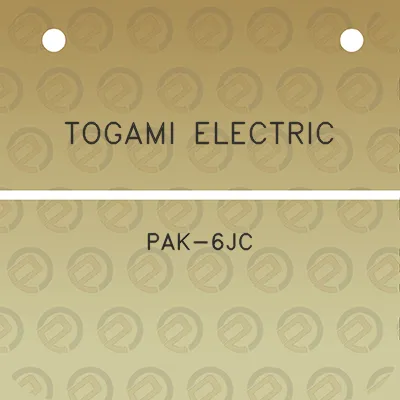 togami-electric-pak-6jc