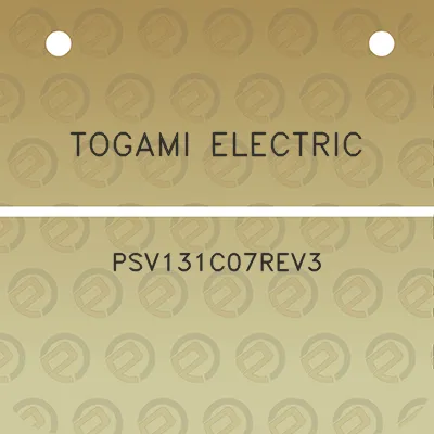 togami-electric-psv131c07rev3