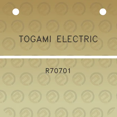 togami-electric-r70701