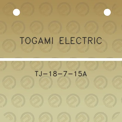 togami-electric-tj-18-7-15a