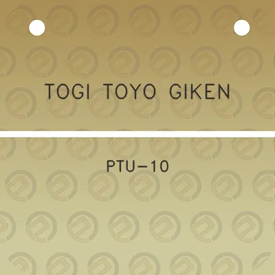 togi-toyo-giken-ptu-10