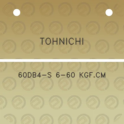 tohnichi-60db4-s-6-60-kgfcm