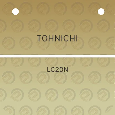 tohnichi-lc20n