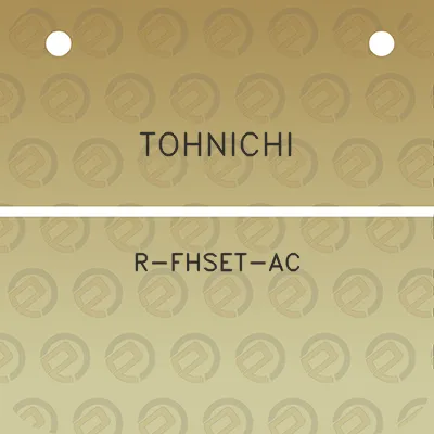 tohnichi-r-fhset-ac