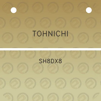 tohnichi-sh8dx8