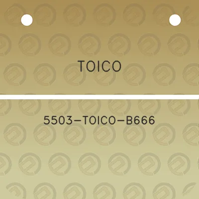 toico-5503-toico-b666