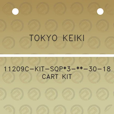 tokyo-keiki-11209c-kit-sqp3-30-18-cart-kit