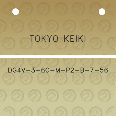 tokyo-keiki-dg4v-3-6c-m-p2-b-7-56