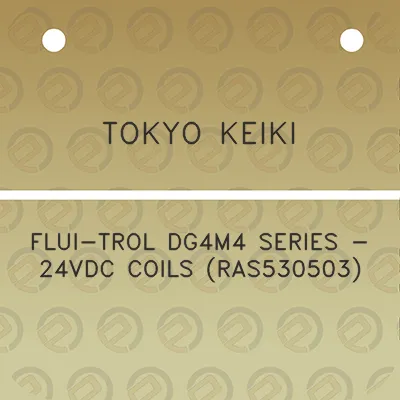 tokyo-keiki-flui-trol-dg4m4-series-24vdc-coils-ras530503