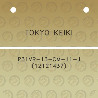 tokyo-keiki-p31vr-13-cm-11-j-12121437