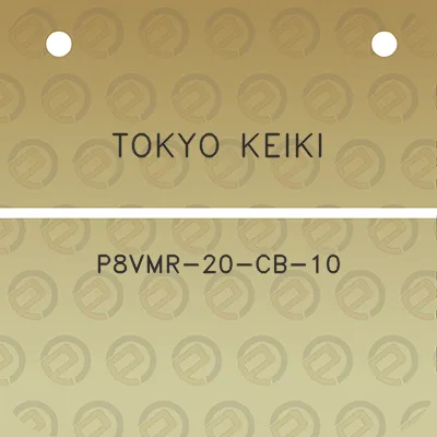 tokyo-keiki-p8vmr-20-cb-10