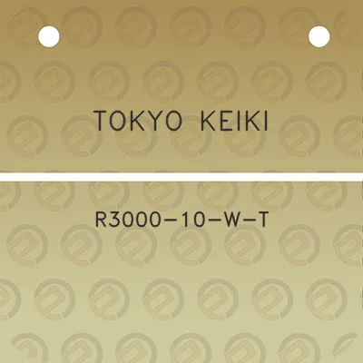 tokyo-keiki-r3000-10-w-t