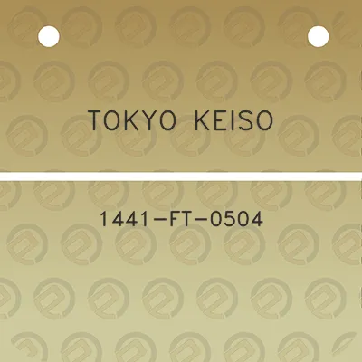 tokyo-keiso-1441-ft-0504