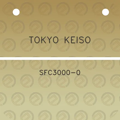 tokyo-keiso-sfc3000-0