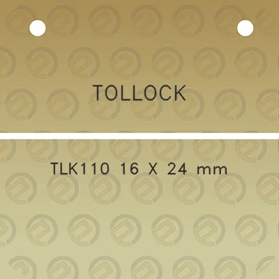 tollock-tlk110-16-x-24-mm