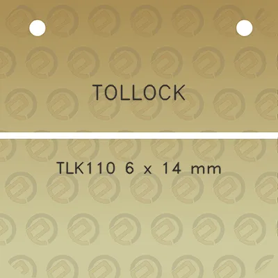 tollock-tlk110-6-x-14-mm