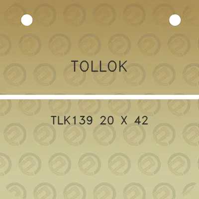 tollok-tlk139-20-x-42