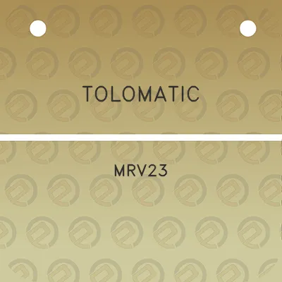 tolomatic-mrv23