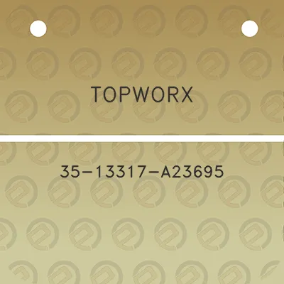 topworx-35-13317-a23695