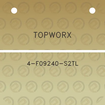 topworx-4-f09240-s2tl