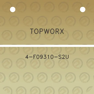 topworx-4-f09310-s2u