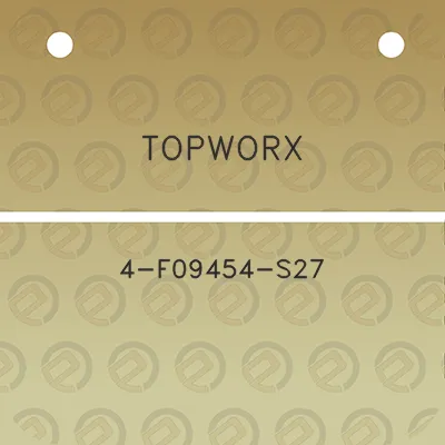 topworx-4-f09454-s27