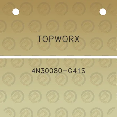 topworx-4n30080-g41s