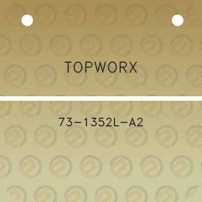 topworx-73-1352l-a2