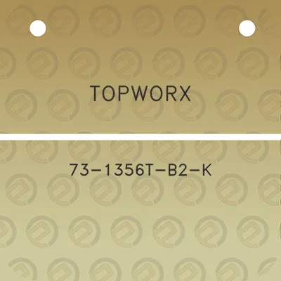 topworx-73-1356t-b2-k