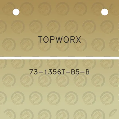 topworx-73-1356t-b5-b