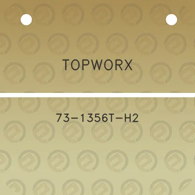 topworx-73-1356t-h2