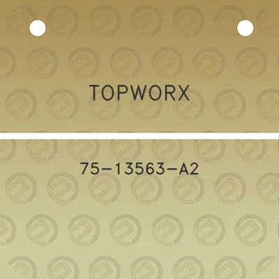 topworx-75-13563-a2