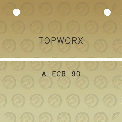 topworx-a-ecb-90