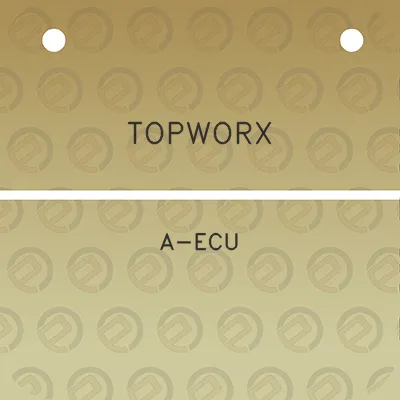 topworx-a-ecu