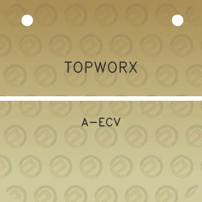 topworx-a-ecv