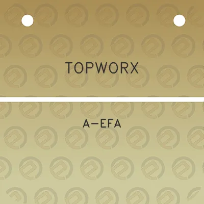 topworx-a-efa