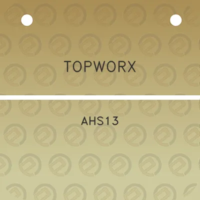 topworx-ahs13