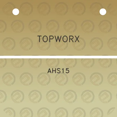 topworx-ahs15