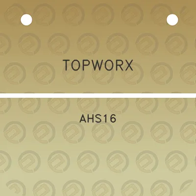 topworx-ahs16